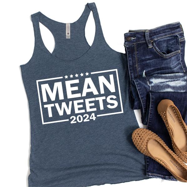 Mean Tweets 2024 - Tank Top Racerback