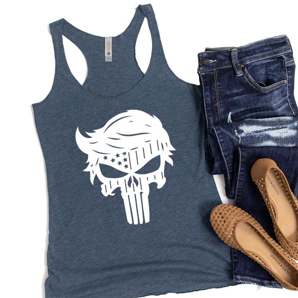Donald Trump Punisher - Tank Top Racerback