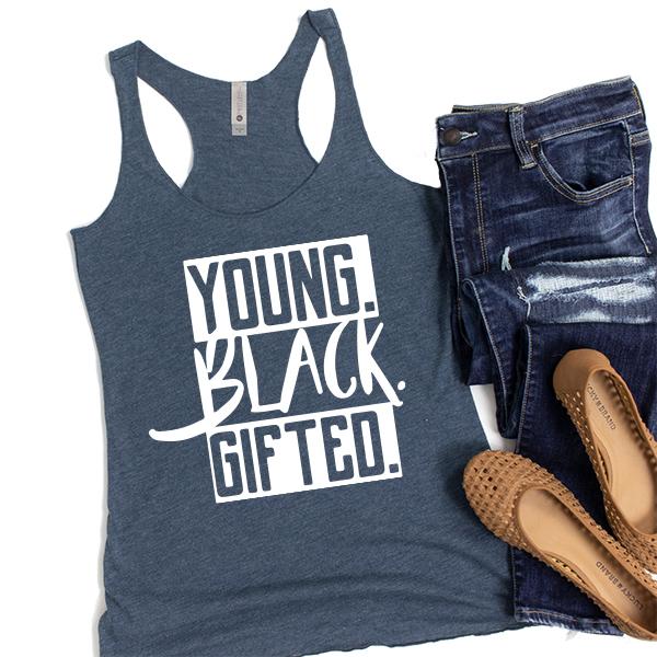 Young Black Gifted - Tank Top Racerback