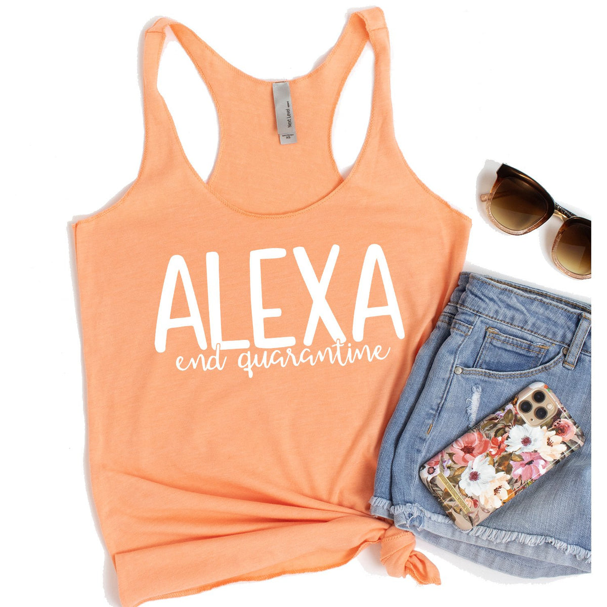Alexa End Quarantine - Tank Top Racerback
