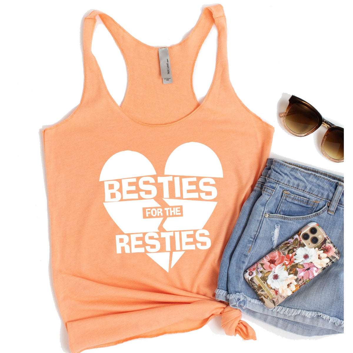 Besties For The Resties - Tank Top Racerback