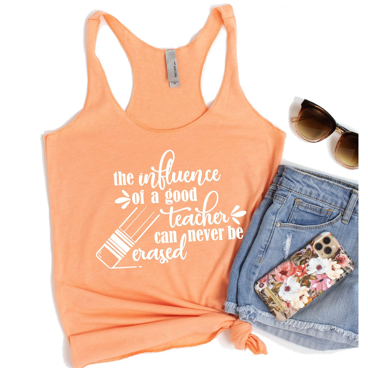 The Influence of A Good Teacher - Tank Top Racerback