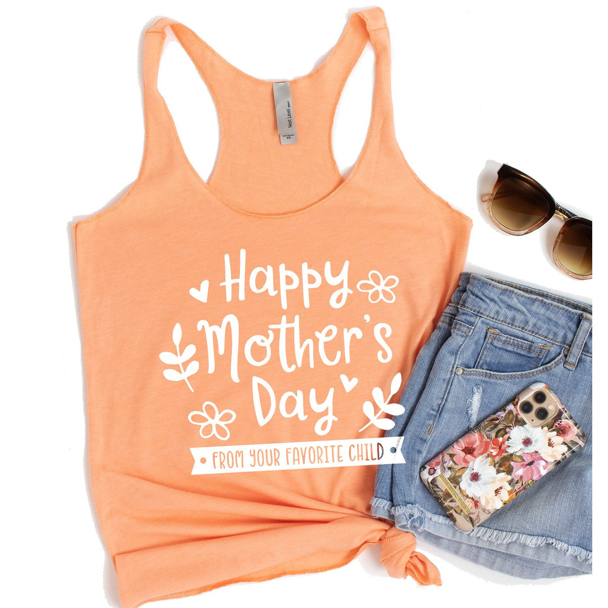Happy Mother&#39;s Day From Your Favorite Child - Tank Top Racerback