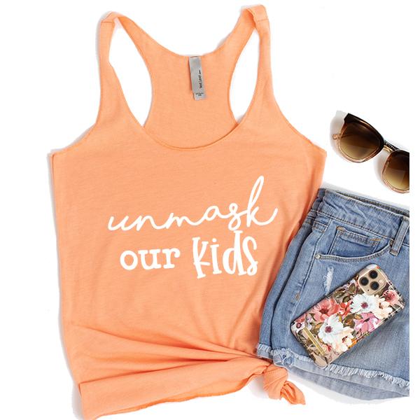 Unmask Our Kids - Tank Top Racerback