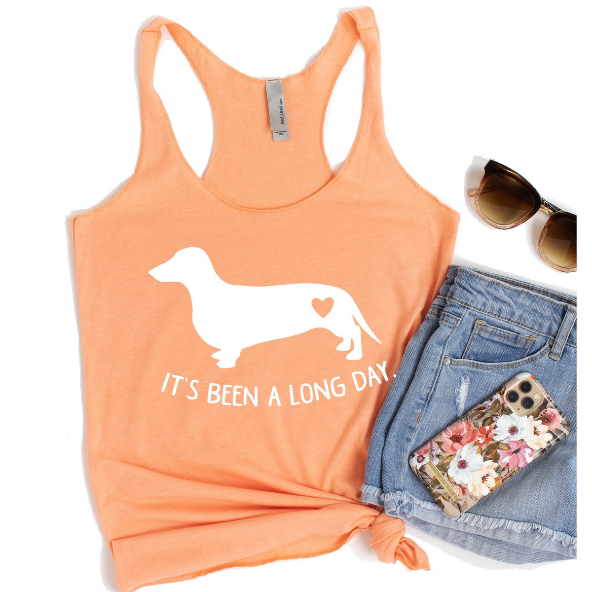 It&#39;s Been A Long Day - Tank Top Racerback