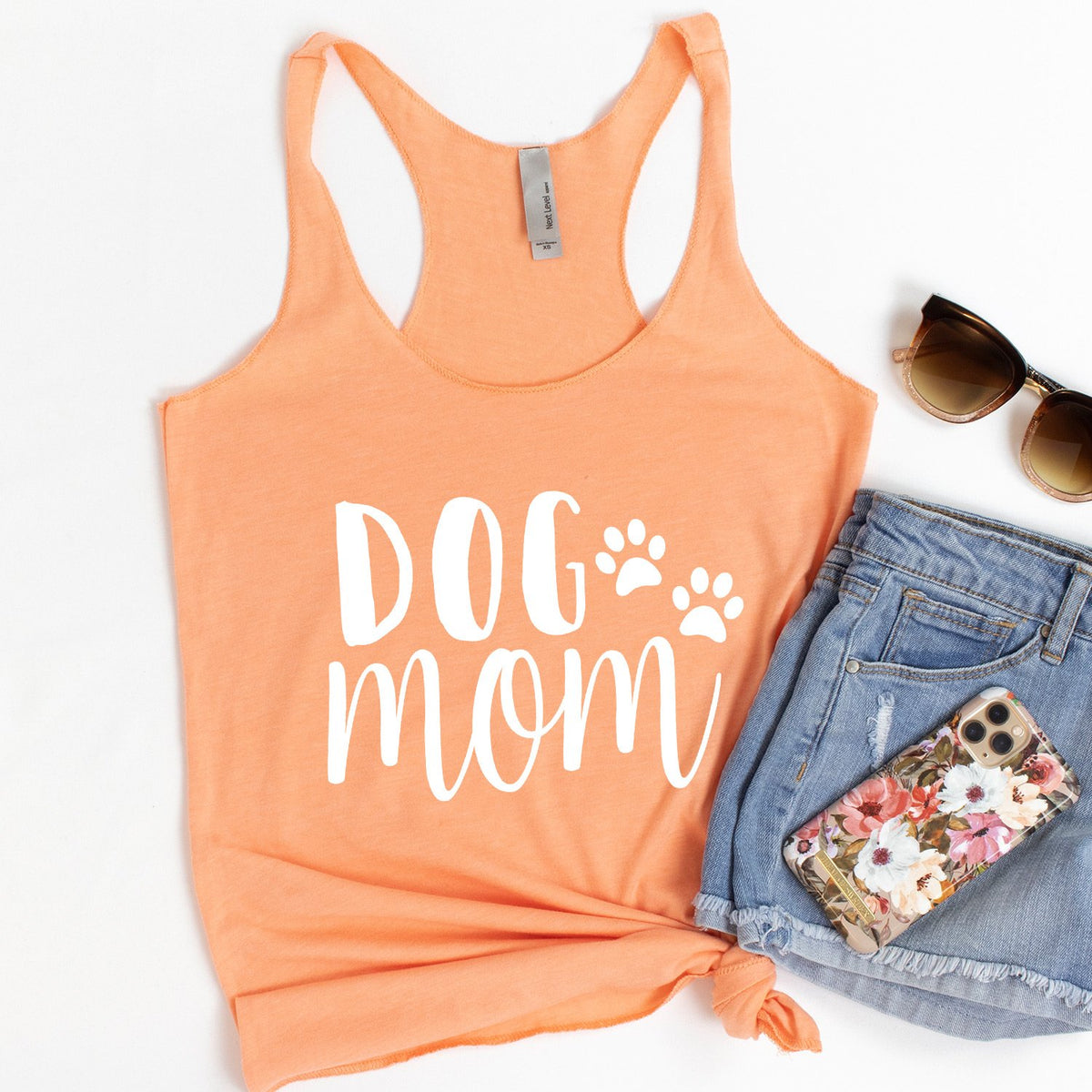 Dog Mom - Tank Top Racerback