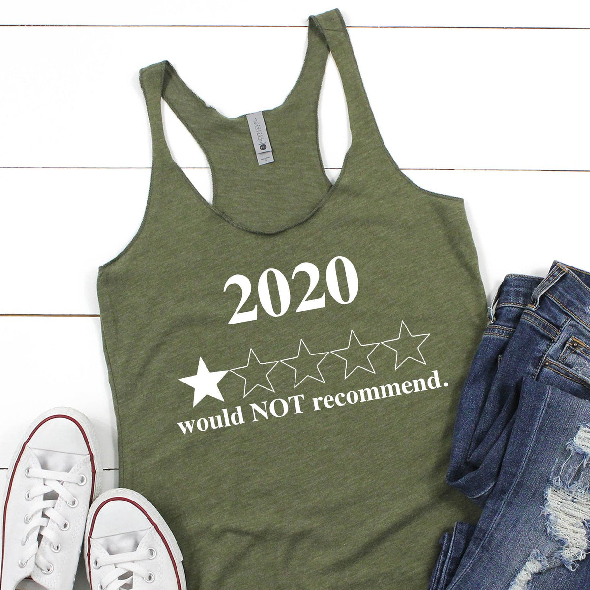 2020 Would Not Recommend - Tank Top Racerback