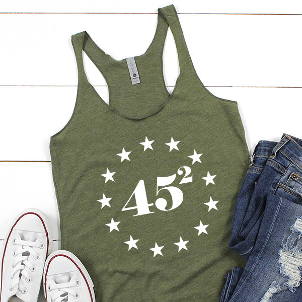 45 Squared - Tank Top Racerback