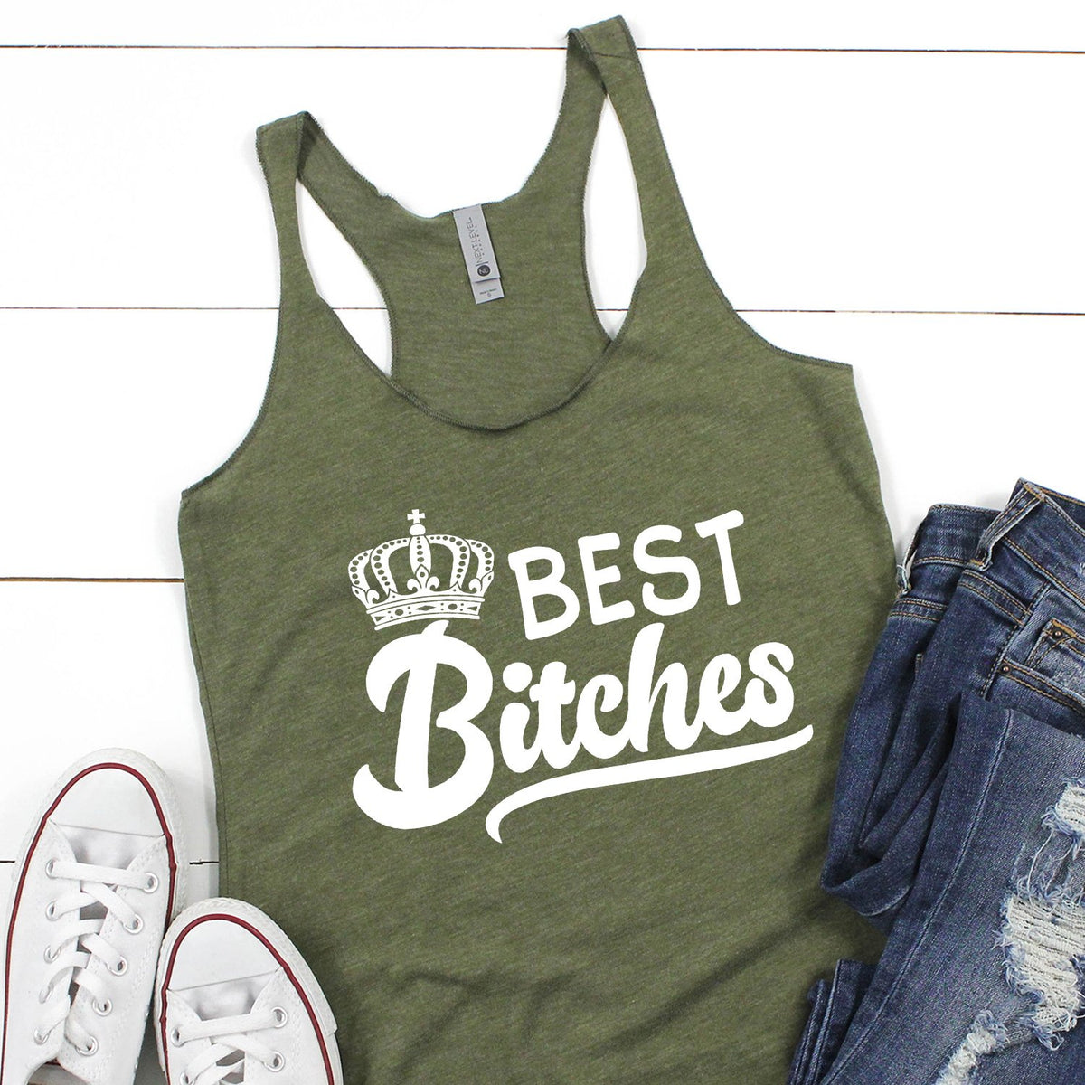 Best Bitches - Tank Top Racerback