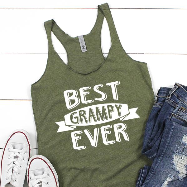 Best Grampy Ever - Tank Top Racerback