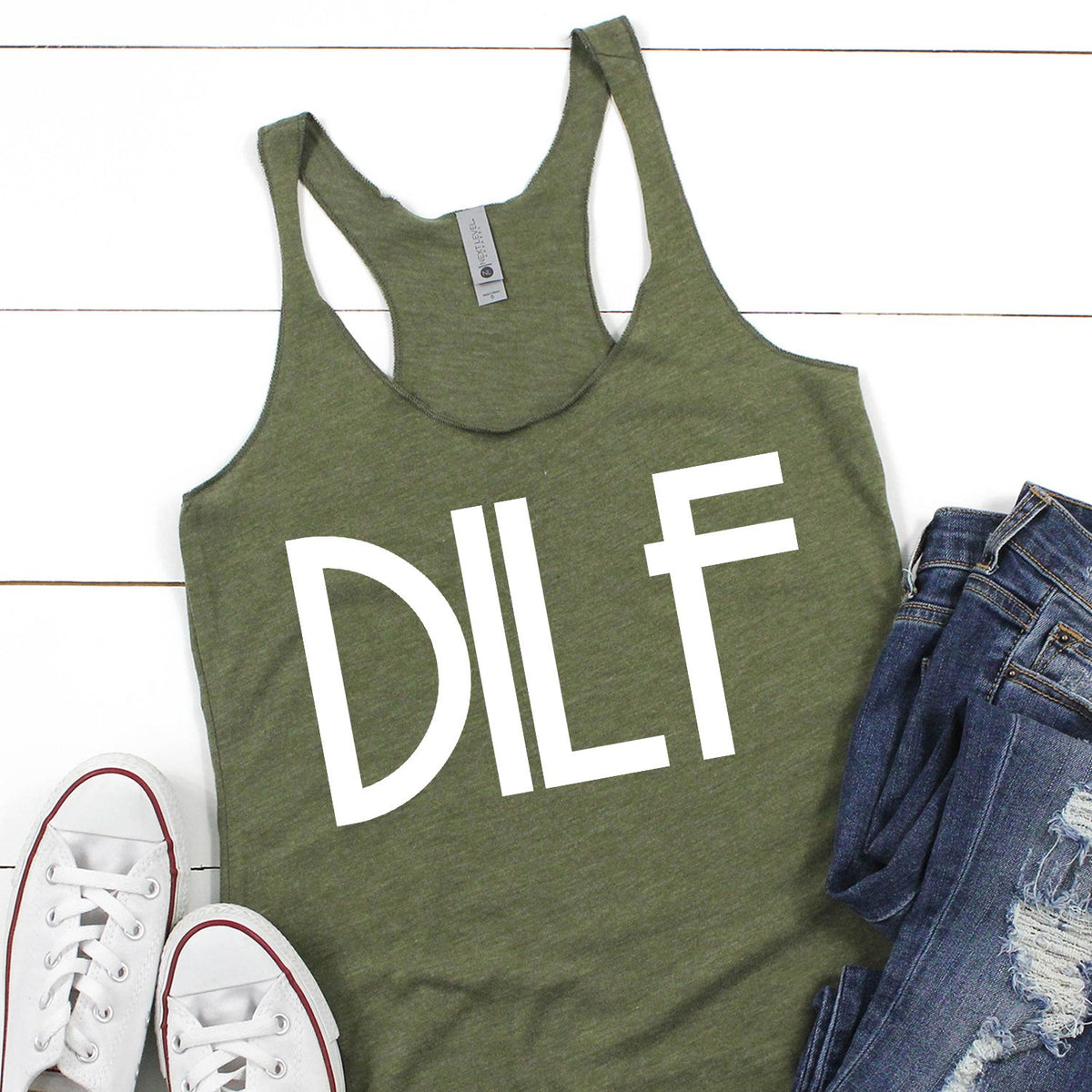 DILF - Tank Top Racerback