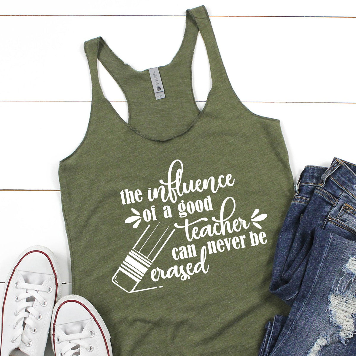 The Influence of A Good Teacher - Tank Top Racerback