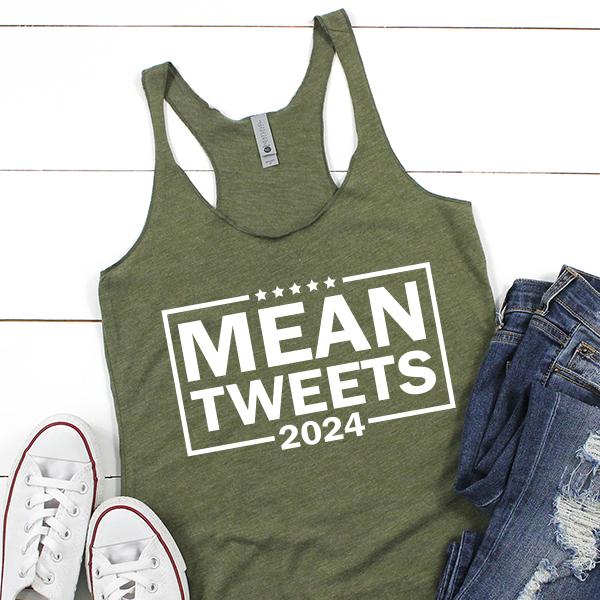 Mean Tweets 2024 - Tank Top Racerback