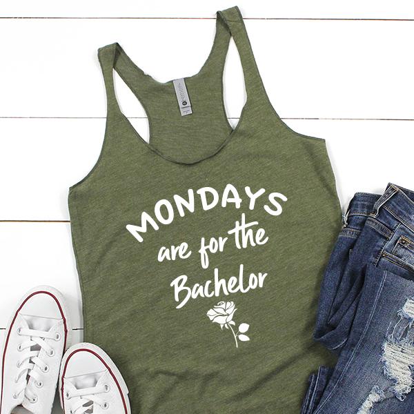 Mondays Are For The Bachelor - Tank Top Racerback