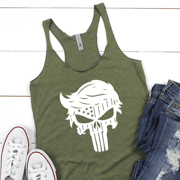 Donald Trump Punisher - Tank Top Racerback