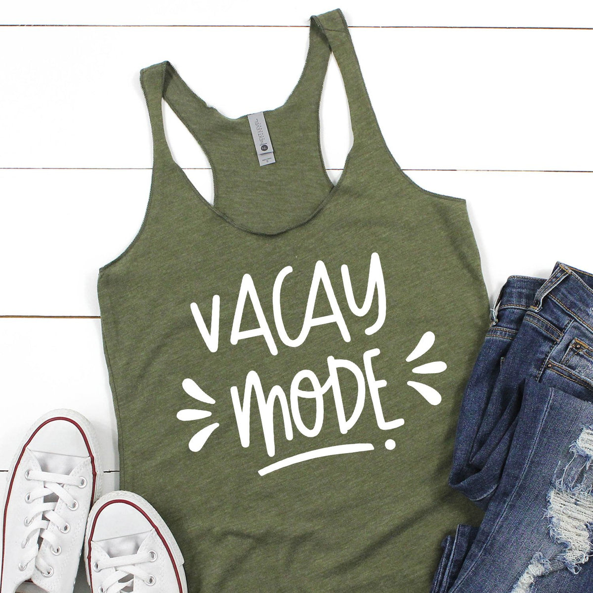 Vacay Mode - Tank Top Racerback