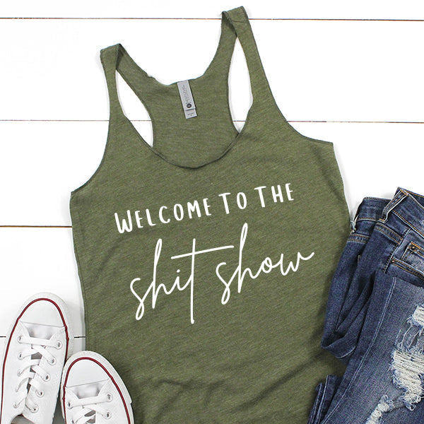 Welcome To The Shitshow - Tank Top Racerback