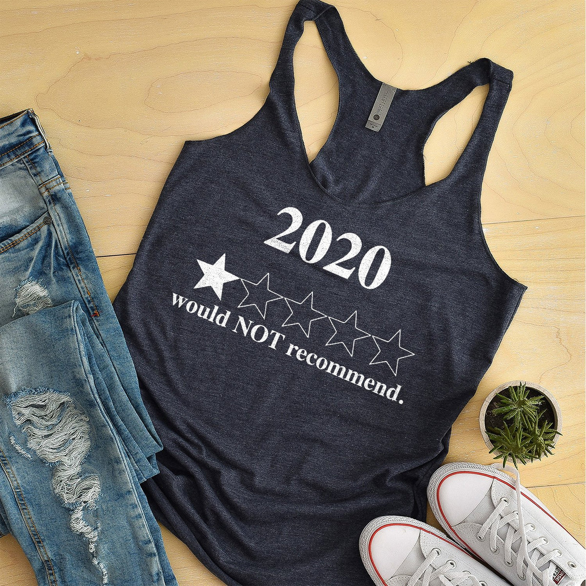 2020 Would Not Recommend - Tank Top Racerback