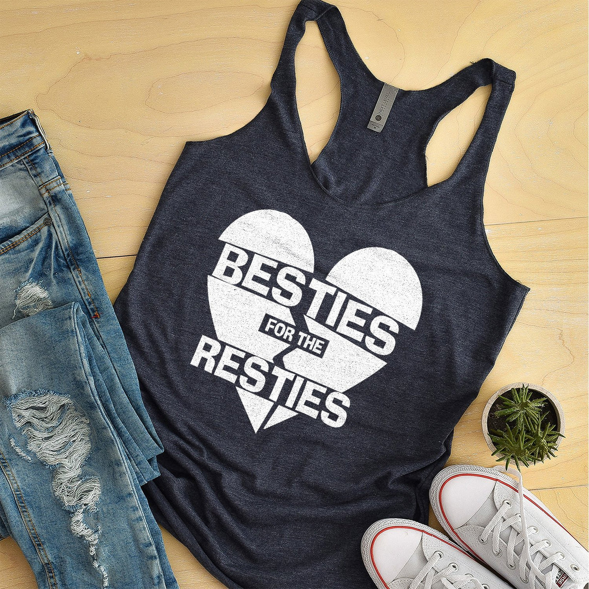 Besties For The Resties - Tank Top Racerback