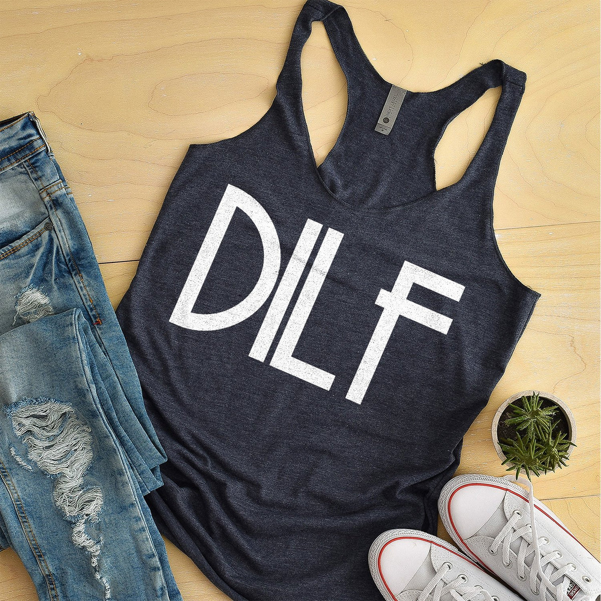 DILF - Tank Top Racerback
