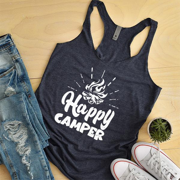 Happy Camper - Tank Top Racerback