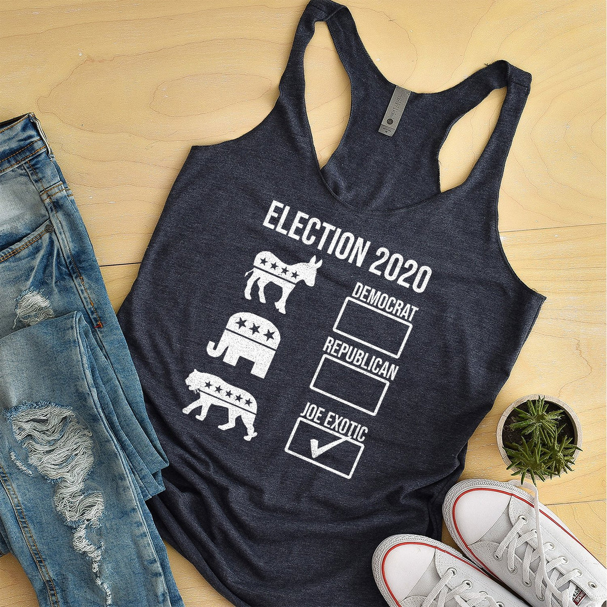 Joe Exotic Election 2020 - Tank Top Racerback