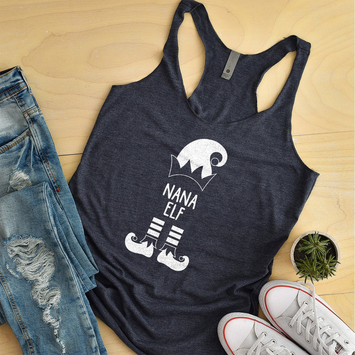 Nana Elf - Tank Top Racerback