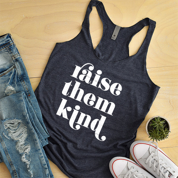 Raise Them Kind - Tank Top Racerback