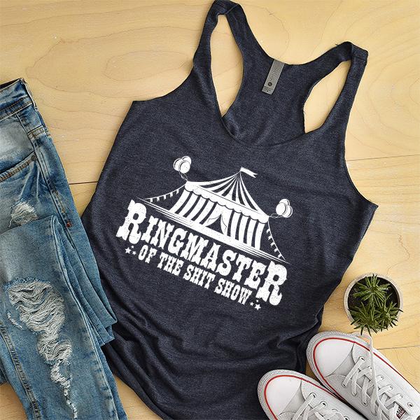 Ringmaster of the Shit Show - Tank Top Racerback