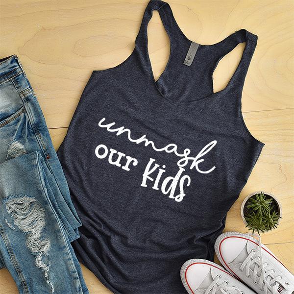 Unmask Our Kids - Tank Top Racerback