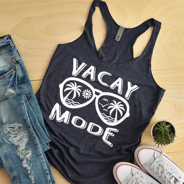 Beach Vacay Mode - Tank Top Racerback