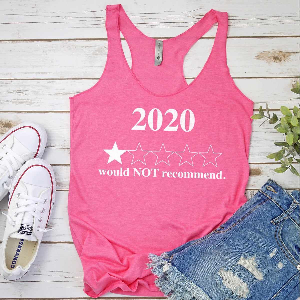 2020 Would Not Recommend - Tank Top Racerback
