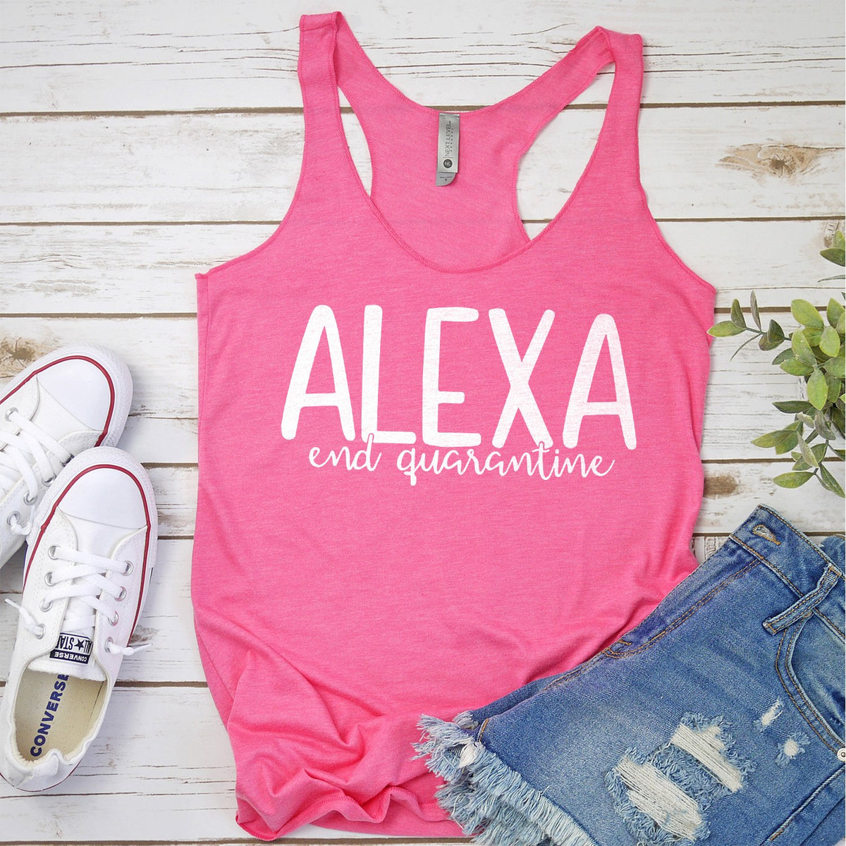 Alexa End Quarantine - Tank Top Racerback