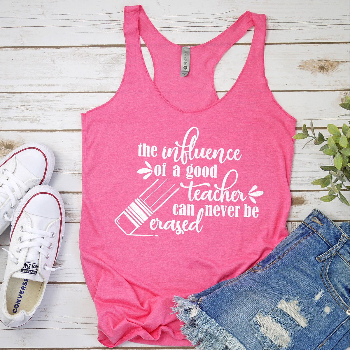 The Influence of A Good Teacher - Tank Top Racerback