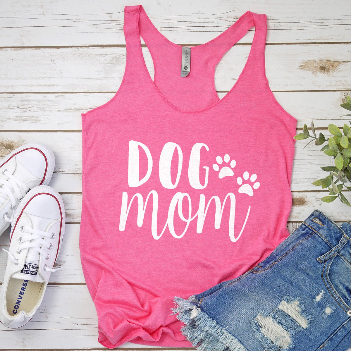 Dog Mom - Tank Top Racerback