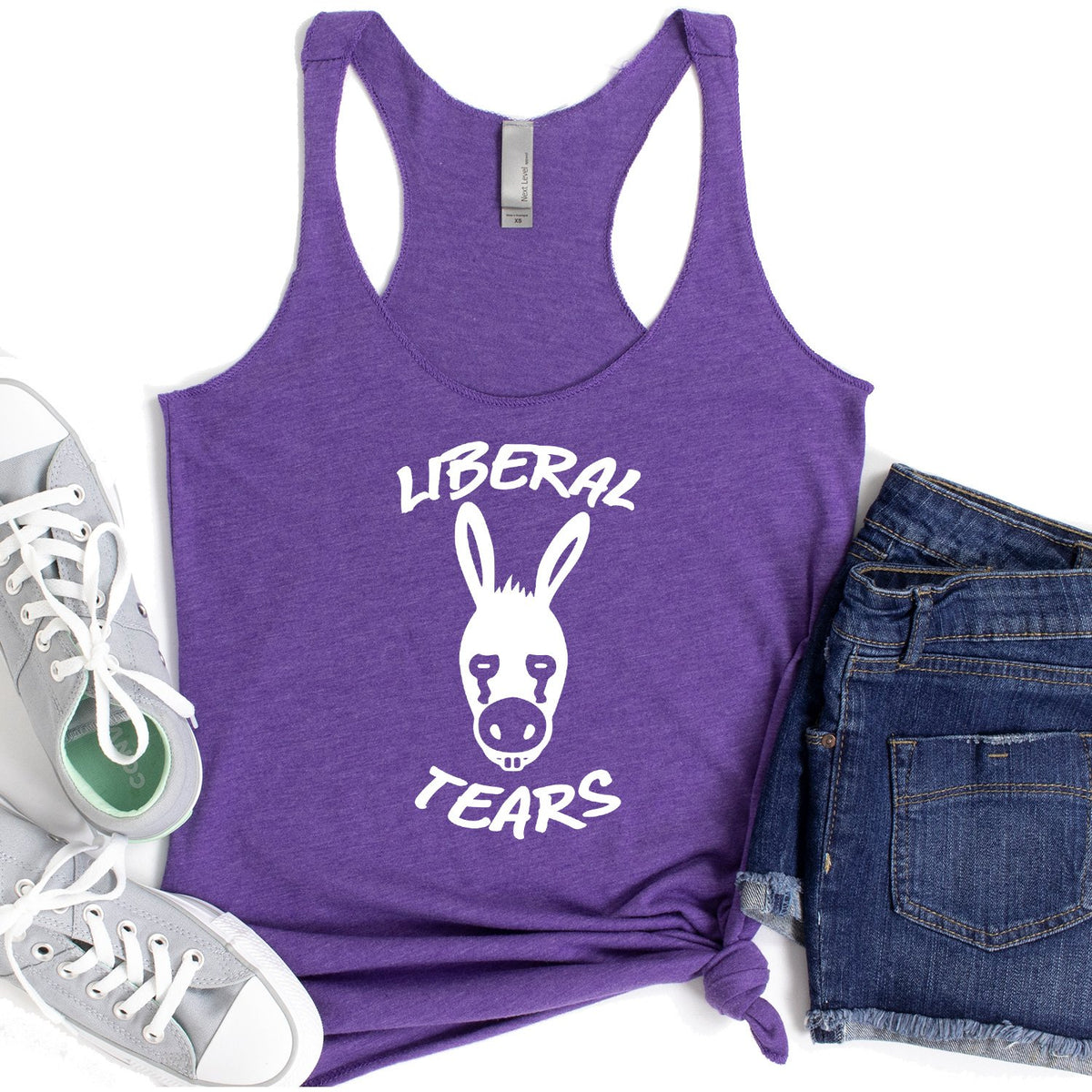 Liberal Tears Donkey - Tank Top Racerback