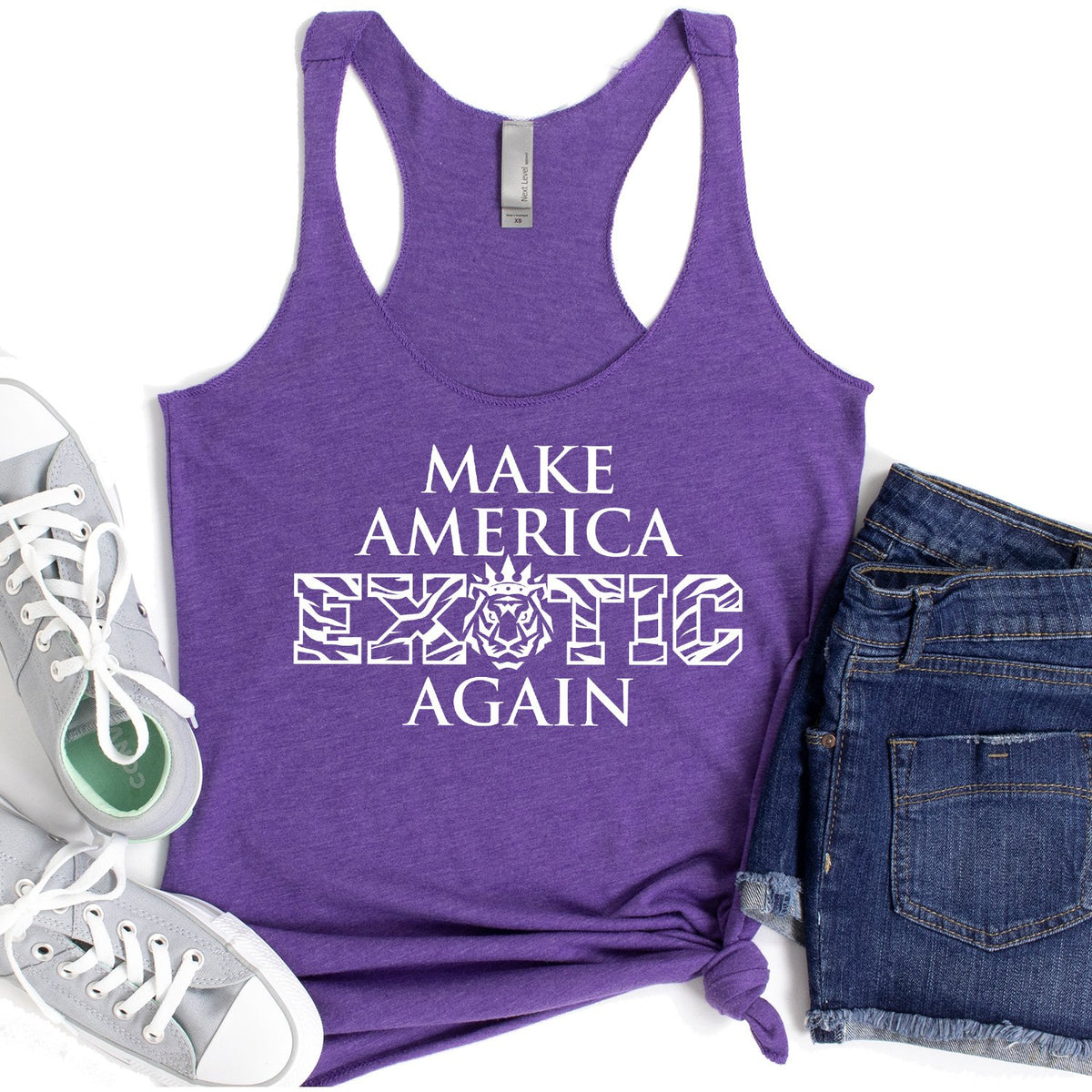 Make America Exotic Again - Tank Top Racerback