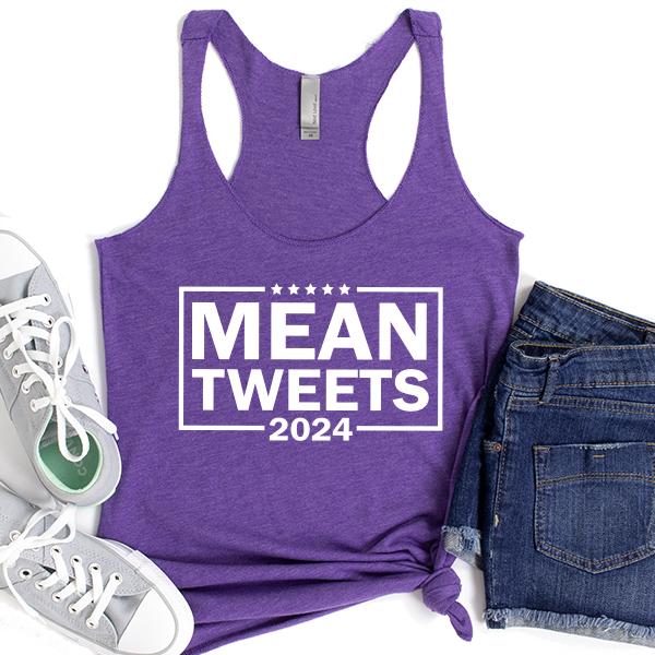 Mean Tweets 2024 - Tank Top Racerback