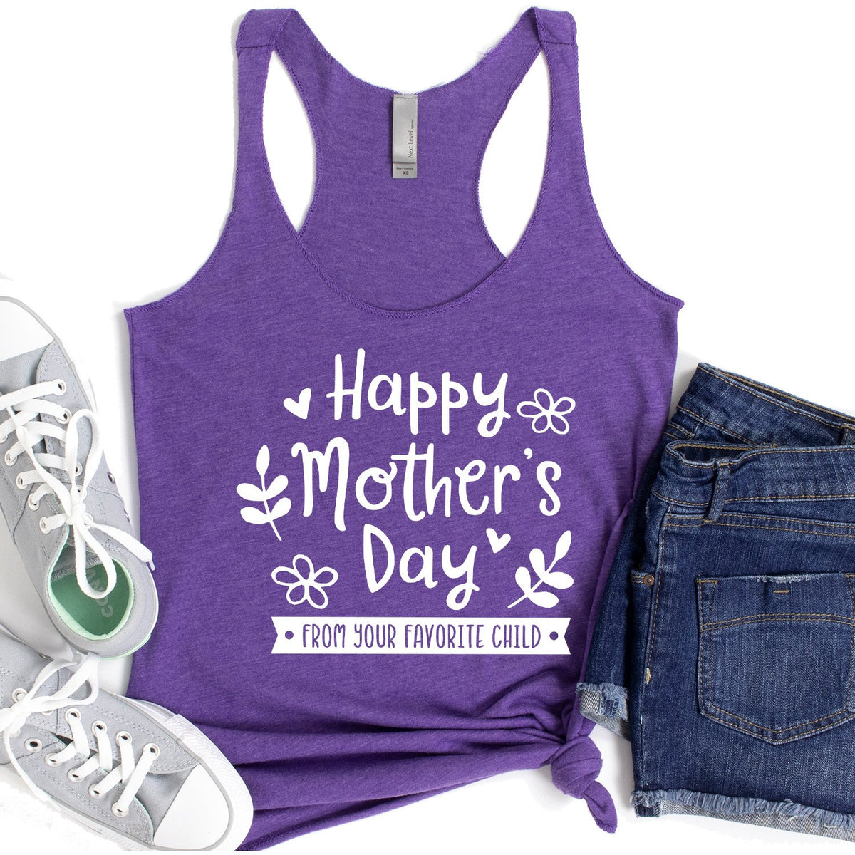 Happy Mother&#39;s Day From Your Favorite Child - Tank Top Racerback