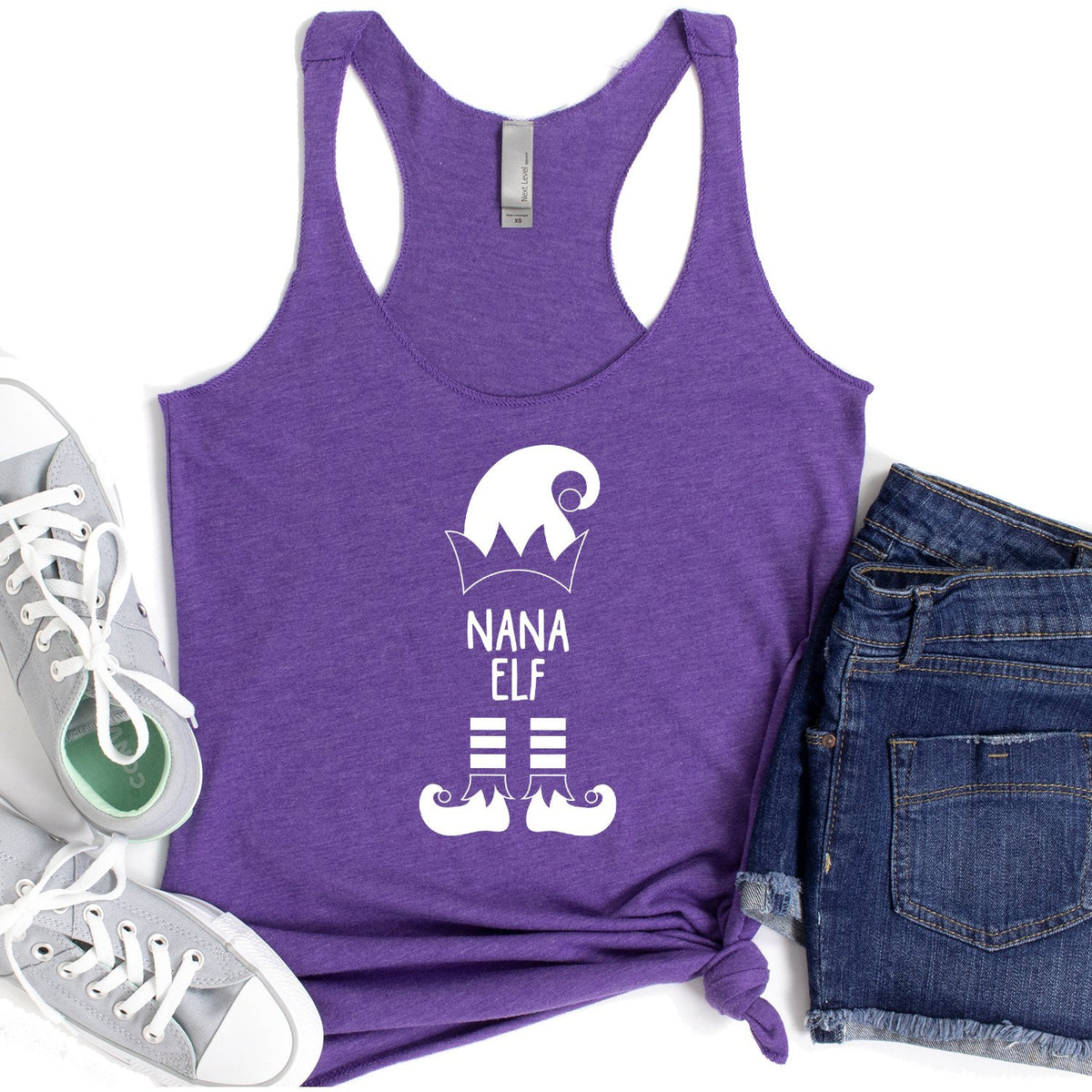 Nana Elf - Tank Top Racerback