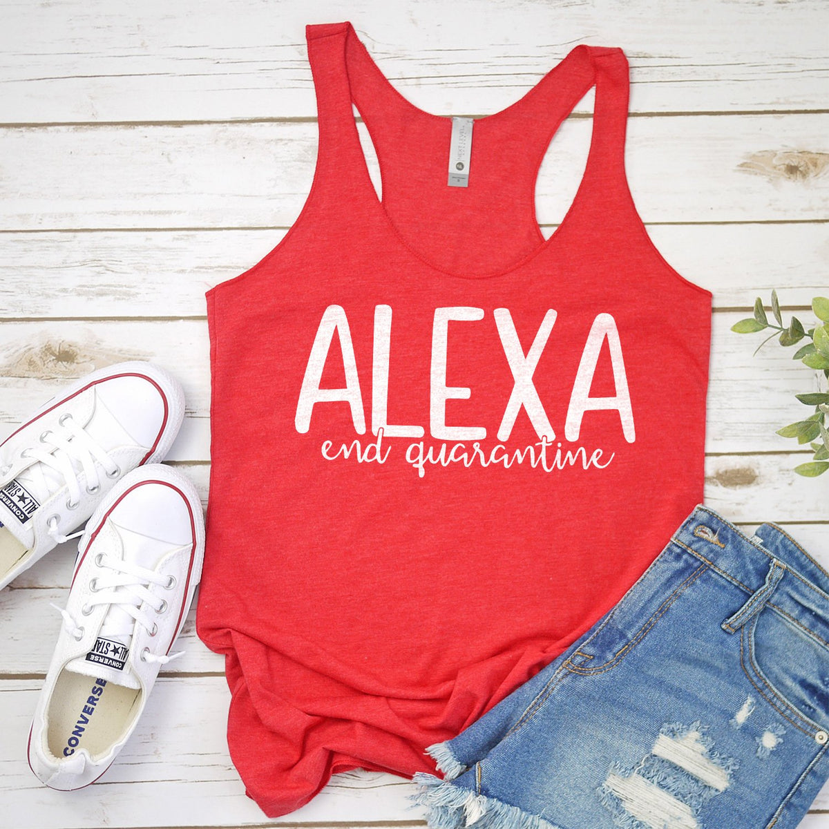 Alexa End Quarantine - Tank Top Racerback