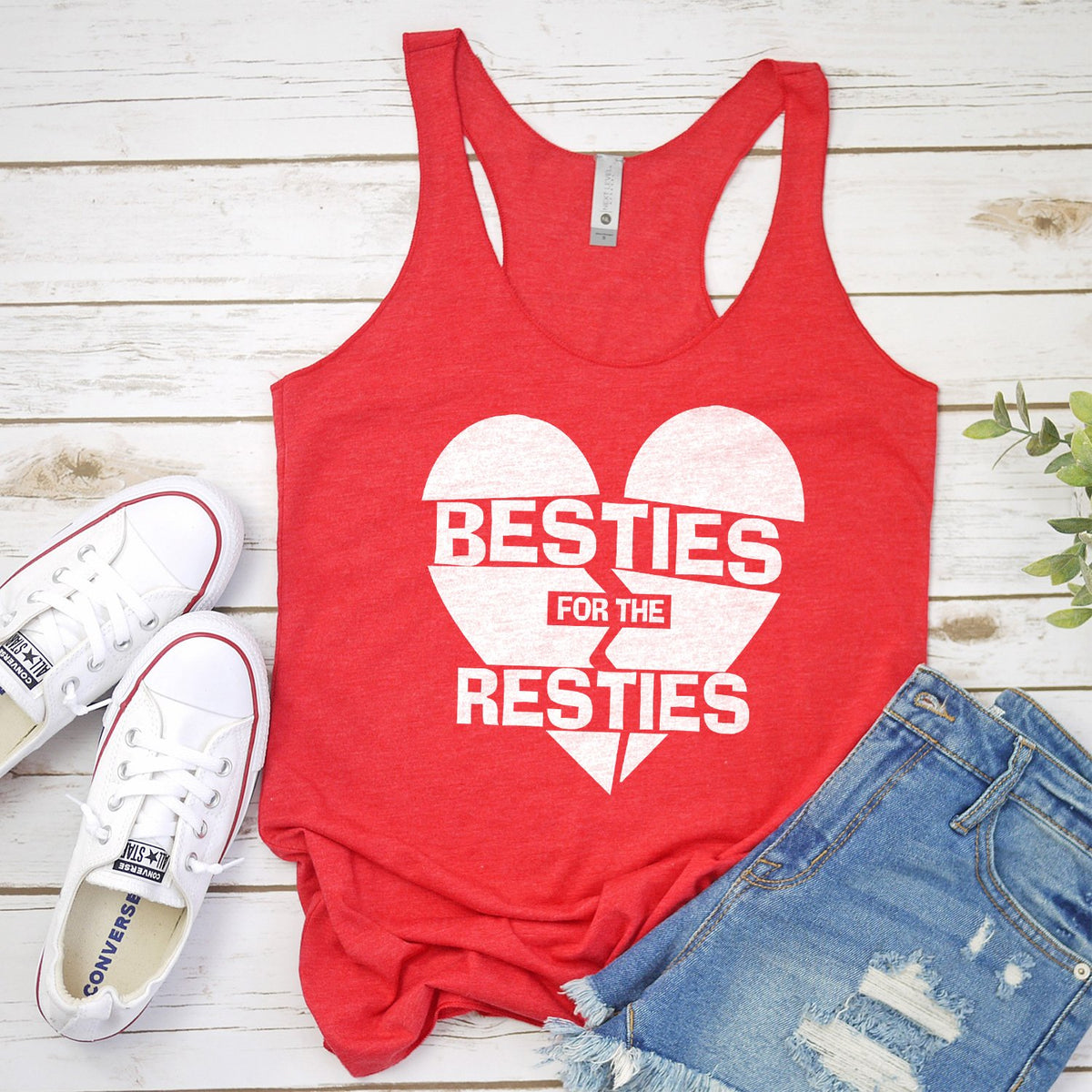 Besties For The Resties - Tank Top Racerback