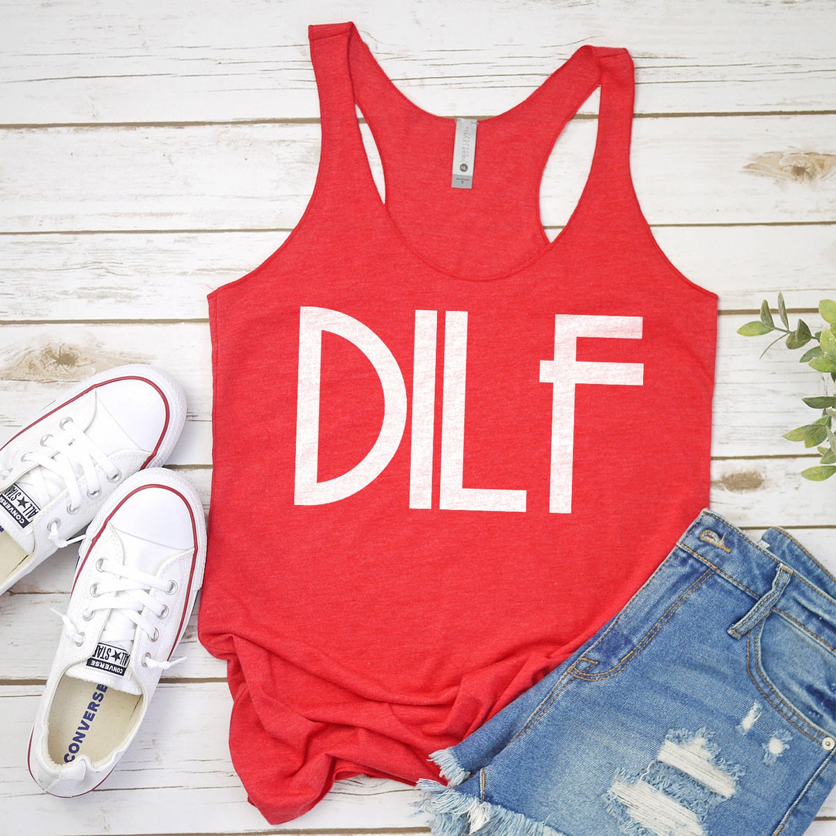 DILF - Tank Top Racerback