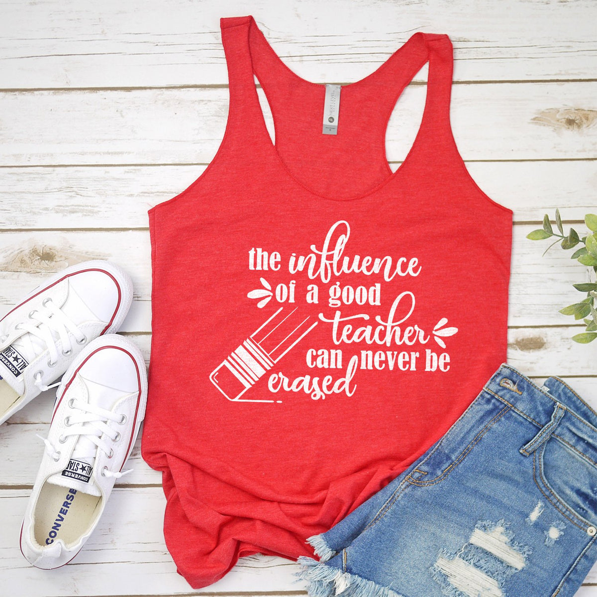 The Influence of A Good Teacher - Tank Top Racerback