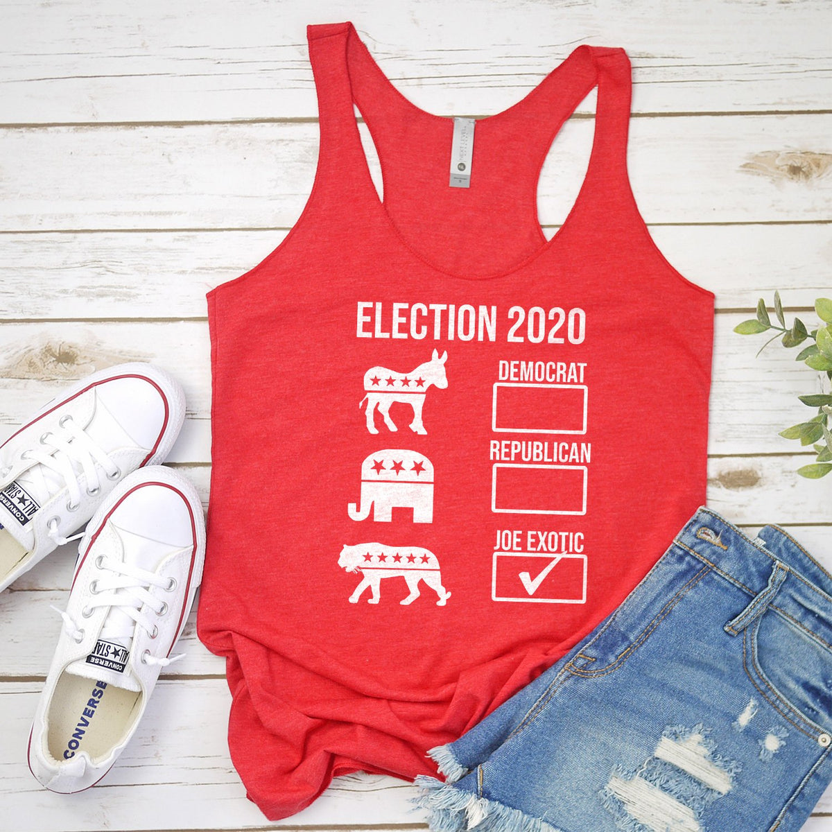 Joe Exotic Election 2020 - Tank Top Racerback