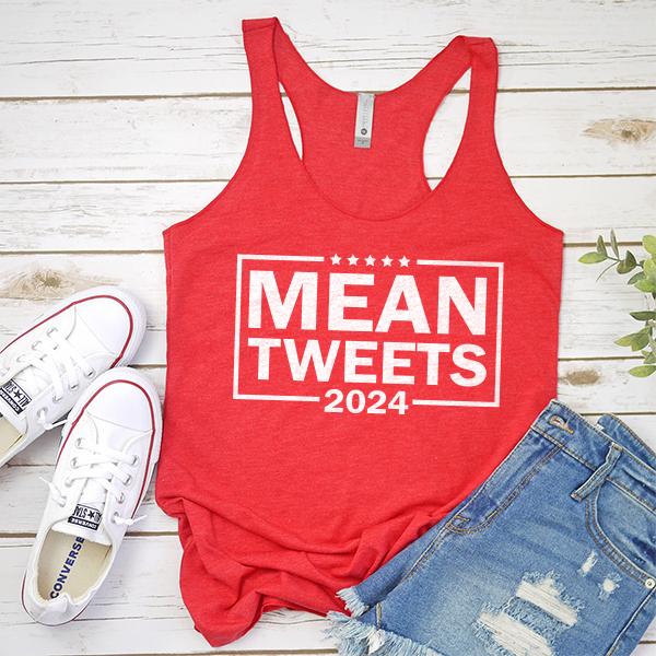 Mean Tweets 2024 - Tank Top Racerback