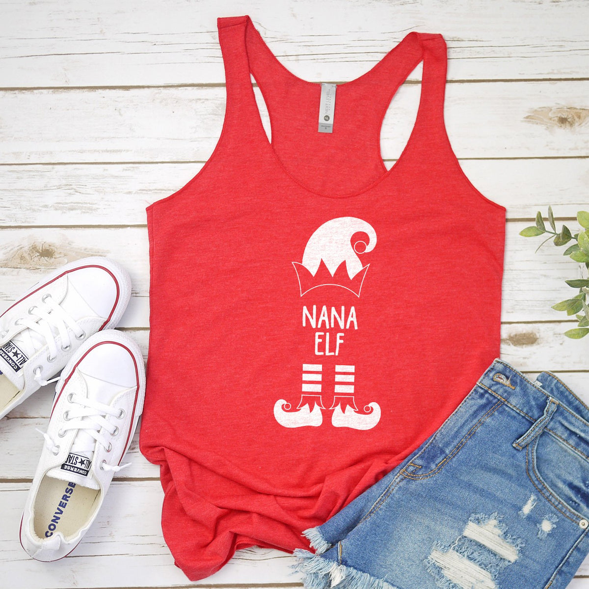 Nana Elf - Tank Top Racerback
