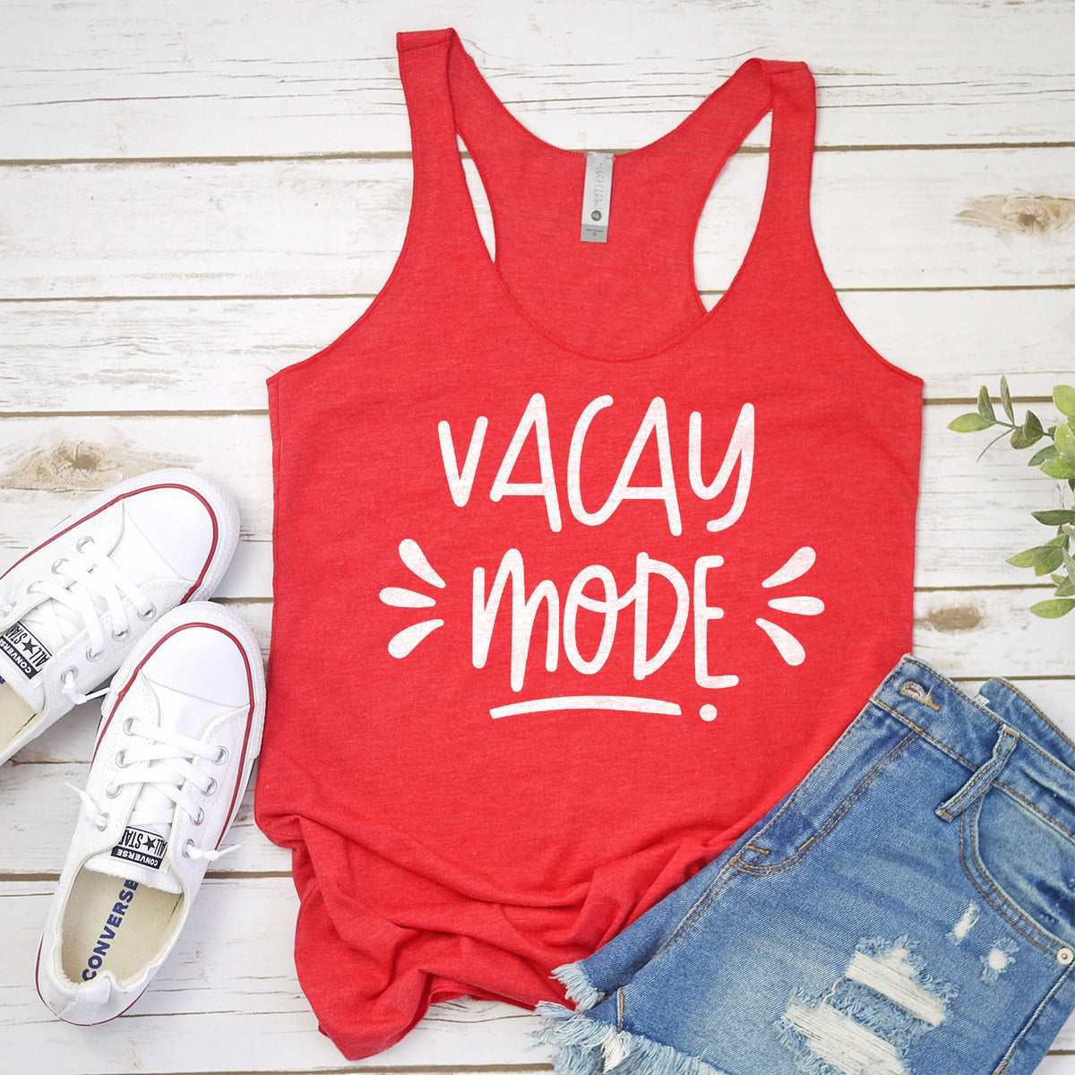 Vacay Mode - Tank Top Racerback