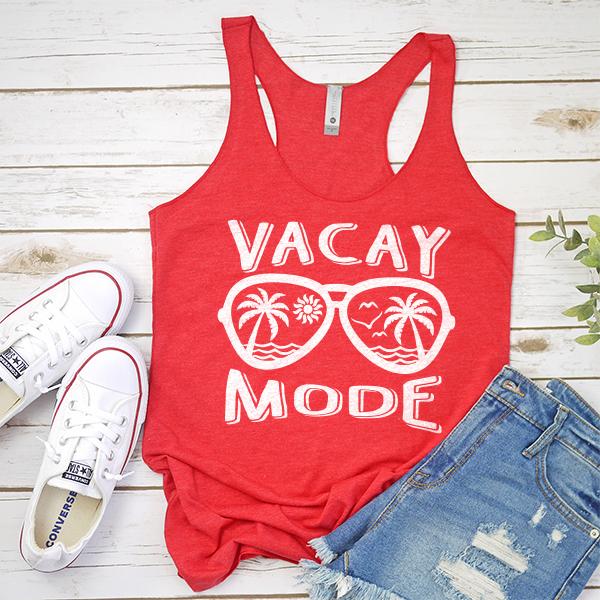 Beach Vacay Mode - Tank Top Racerback