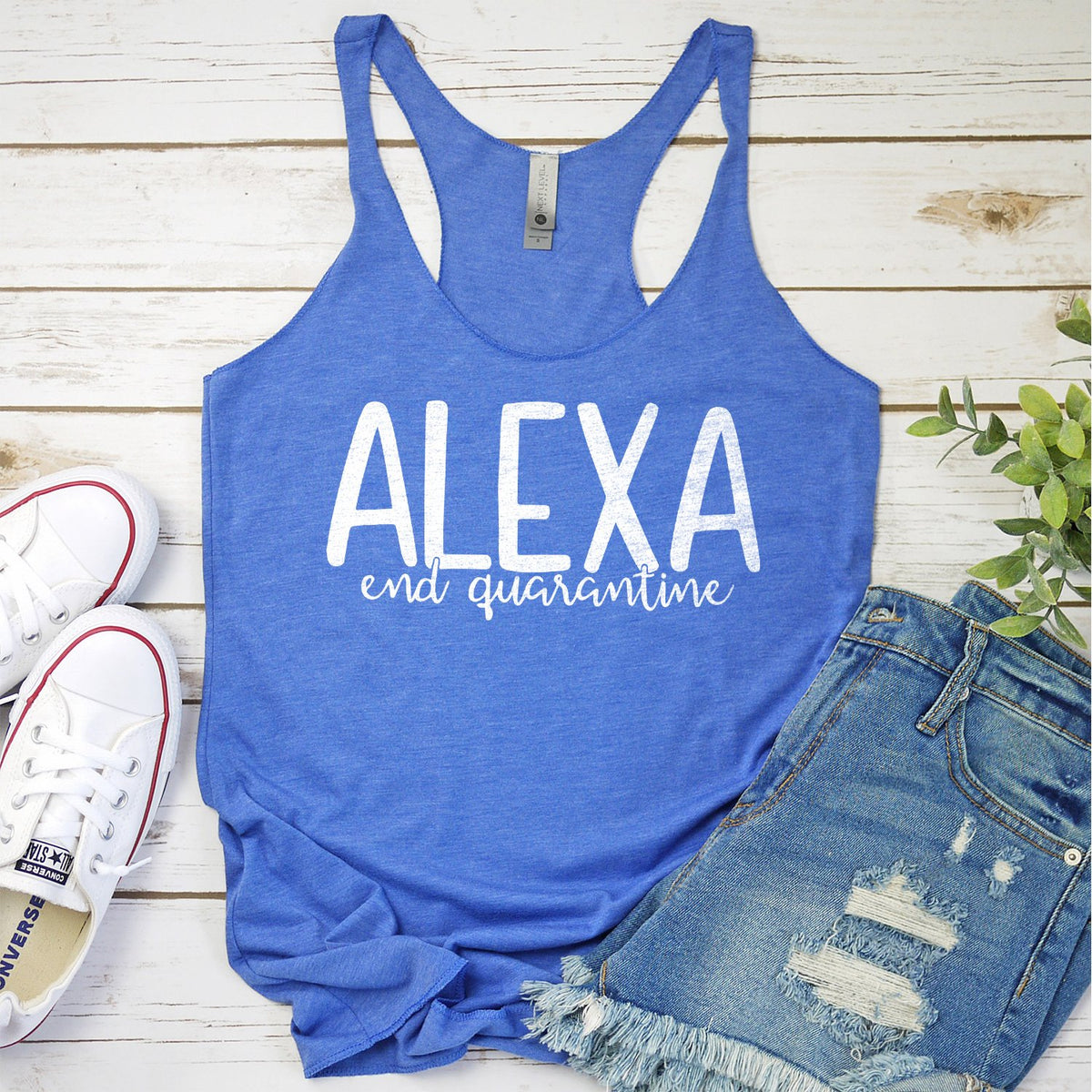 Alexa End Quarantine - Tank Top Racerback